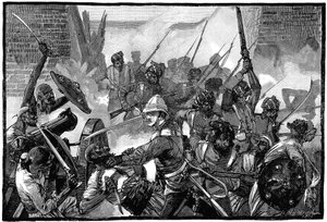 第二次アグロ・アフガン戦争1878-1880、c1885 作： Unbekannt