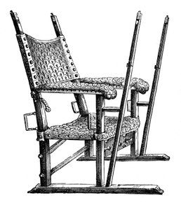 チャールズ5世のセダンの椅子、14世紀、1870年 作： Unbekannt