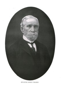サイモンフレーザー上院議員、1911年。 作： Unbekannt