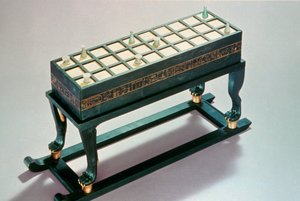 セネットゲーミングボード、第18王朝のツタンカーメンの墓から 作： Unbekannt