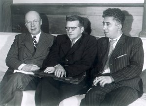 ロシアの作曲家、セルゲイプロコフィエフ、ドミトリショスタコービッチ、アラムハチャトゥリアン、1945年 作： Unbekannt