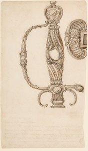 Smallswords の 4 つのデザインのセット、ca. 1725-80。 作： Unbekannt