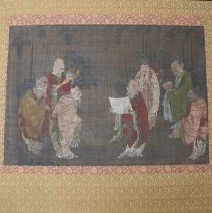 竹林の七賢者。 作： Unbekannt