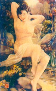 上海の広告ポスター、c1930s 作： Unbekannt