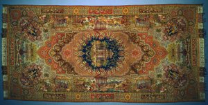 ジャンルシーンのショール、1875-1899。 作： Unbekannt