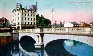 Shinsaibashi Bridge, Osaka, Japan, 20th century