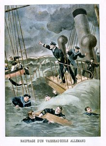 船舶学校の難破船、ドイツ、1901 作： Unbekannt
