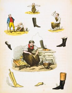 靴屋、c1845