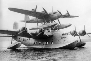 ショーツ水上飛行機、ダンディーから南アフリカ、1938年10月6日