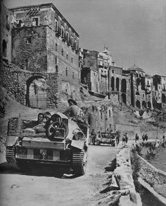 シチリア山の要塞の嵐、1943 作： Unbekannt