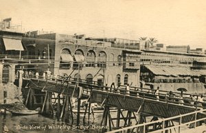 ホワイトリー橋、バスラ、c1918-c1939の側面図。 作： Unbekannt