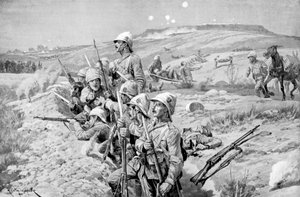 1899〜1900年、南アフリカ、ボーア戦争、レディスミス包囲 作： Unbekannt