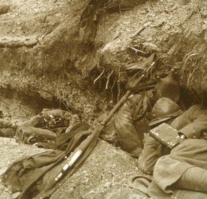 シエスタ、ベルダン、フランス北部、1916 作： Unbekannt
