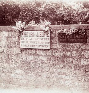 ベルギー、ディナン、ドイツ人によって射殺された民間人の記憶にサインインするc1914-c1918 作： Unbekannt