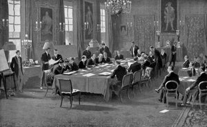 1913年5月、c2020、ロンドン条約に調印