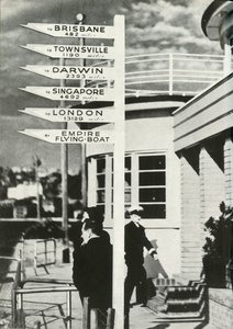 オーストラリア、シドニー、ローズベイの標識、c1939-c1944 1946。 作： Unbekannt