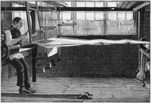 シルクウィーバー、ベスナルグリーン、イーストロンドン、1893 作： Unbekannt