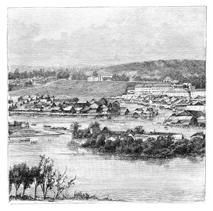 シンガポール、1895 作： Unbekannt
