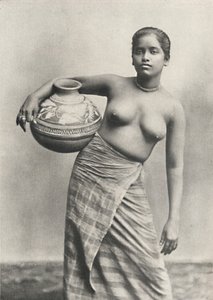 通常の上着のないオランダのシンハラシン、1926 作： Unbekannt