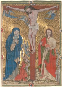 ミサの単一の葉：はりつけ、c。 1480。 作： Unbekannt