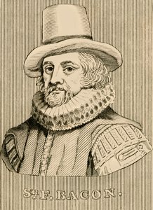 サーフランシスベーコン、1561-1626、1830年。 作： Unbekannt