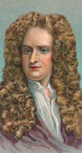 アイザックニュートン1643-1727、イギリスの数学者、天文学者、物理学者、1924年 作： Unbekannt