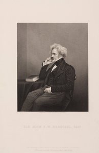 ジョン・ハーシェル卿（英国の天文学者、科学者）1860年頃 作： Unbekannt