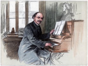 ジュリアスベネディクト卿、音楽作曲家、指揮者、1884年 作： Unbekannt