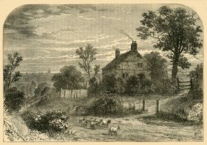 リチャードスティールズ邸、ヘイバーストックヒル、c1876。 作： Unbekannt