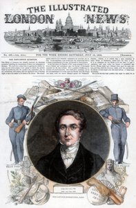 ロバートピール卿、1850年 作： Unbekannt