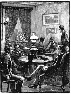 YMCAのリビングルーム、エクセターホール、ロンドン、1887 作： Unbekannt