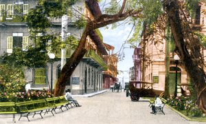 シックスストリート、パナマシティ、c1900年代