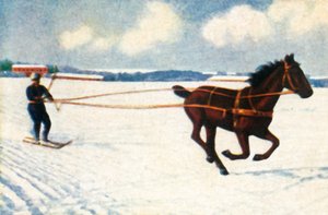 スウェーデンのスキーヨーリング、c1928。 作： Unbekannt