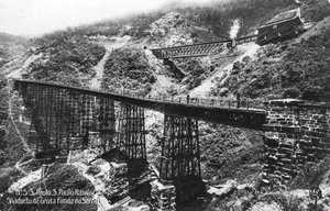 サンパウロ鉄道、ブラジル、20世紀初頭 作： Unbekannt