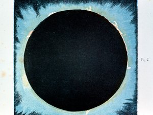 太陽コロナとプロミネンス1860 1870。 作： Unbekannt