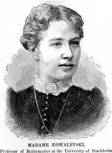 ソニアソフィーコワレフスキー、ロシアの数学者、1888年 作： Unbekannt
