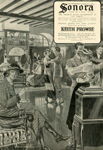 ソノラ-1920年、世界最高の蓄音機。 作： Unbekannt