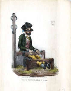 自由の息子、私の物語を聞く、1834 作： Unbekannt