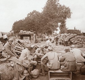 スープ、ジェノール、フランス北部、c1914-c1918 作： Unbekannt