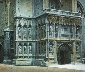 南西ポーチ、カンタベリー大聖堂、c1890。 作： Unbekannt
