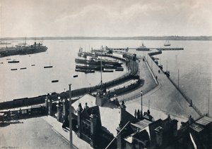 サウサンプトン-桟橋、1895 作： Unbekannt
