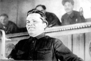 ソ連の政治家セルゲイキーロフ、共産党第17回議会、モスクワ、ソ連、1934 作： Unbekannt