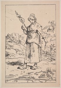 1830〜99年のオーヴェルニュのスピナー。 作： Unbekannt