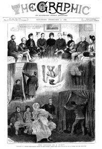 1880年、ロンドンの舞台でマスクされた精神 作： Unbekannt