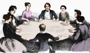 1893年、ドイツのライプツィヒでの精神主義者会議 作： Unbekannt