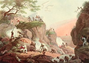 インドのスポーツ-彼らの地球からオオカミを吸うこと、c1808、1901。
