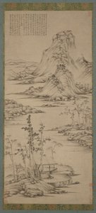 春の霧、リバーサイド パビリオン、明王朝、1368-1644 年。 作： Unbekannt
