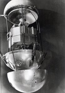 スプートニク1、ロシアの衛星、1957 作： Unbekannt
