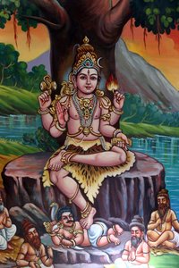 Sri Vadapathira Kaliamman ヒンドゥー教寺院。シバです。シンガポール 作： Unbekannt