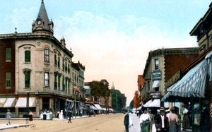 セントキャサリンストリート、モントリオール、カナダ、c1900s 作： Unbekannt
